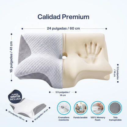 Serenova Sleep™ – Almohada Cervical